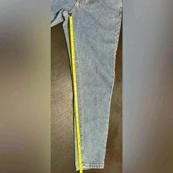 NWT Y2K Lee Relaxed Fit Tapered Mom Jeans 9med MediumWash Denim Vintage - Picture 7 of 11